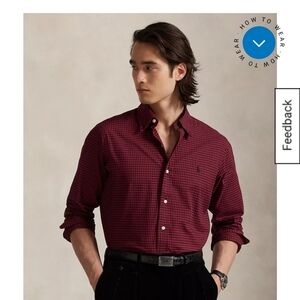 Classic Fit Plaid Twill Shirt